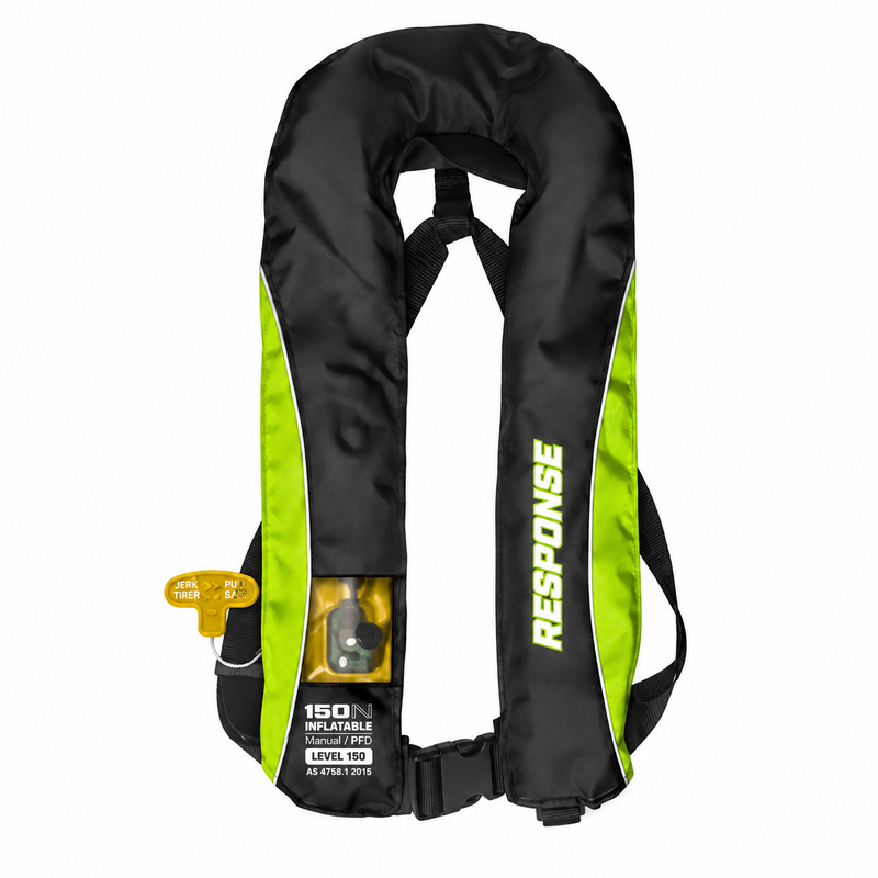 Load image into Gallery viewer, Response Level 150 Manual PFD Inflatable G150M Adult 40kg+ [COL:Green]
