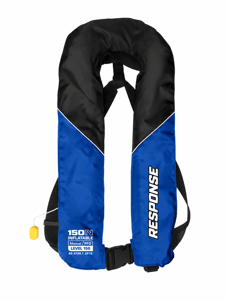 Load image into Gallery viewer, Response Level 150 Manual PFD Inflatable  G150M Adult 40kg+ [COL:Blue]
