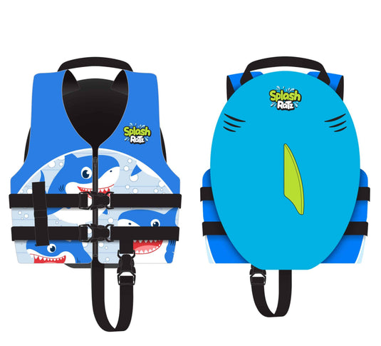 Splash Rats Kids Life Jackets SR505S [SIZ:Shark Child 12-15kg]