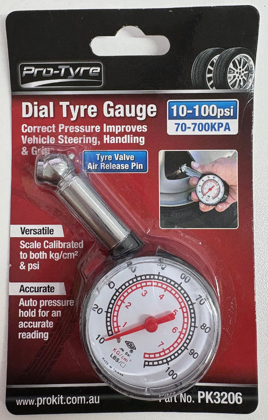 Pro-Tyre  Dial Tyre Gauge