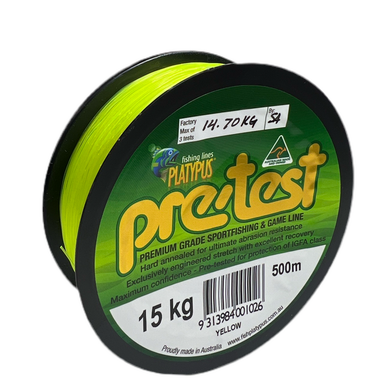 Load image into Gallery viewer, Platypus Pre-Test Green Mono 500m [LIN:24kg]
