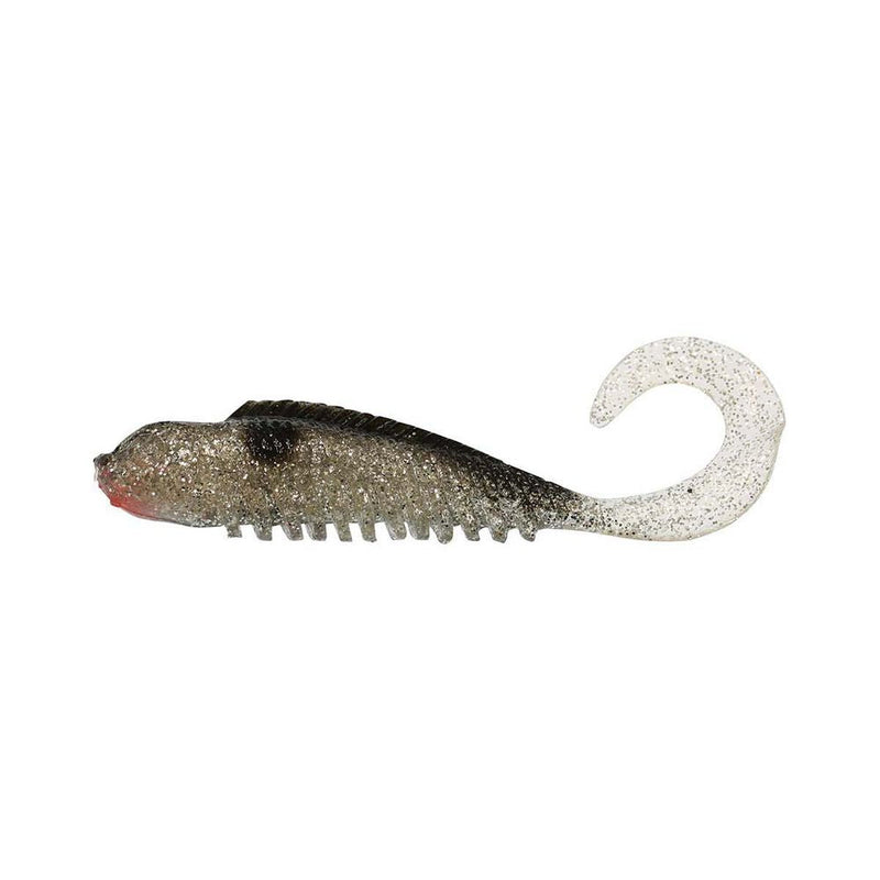 Load image into Gallery viewer, Squidgies Wriggler 80mm Soft Plastics (6 Pack) [COL:Silver Fox]
