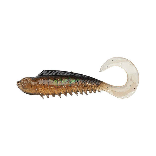 Squidgies Wriggler 80mm Soft Plastics (6 Pack) [COL:Gold Glitter]