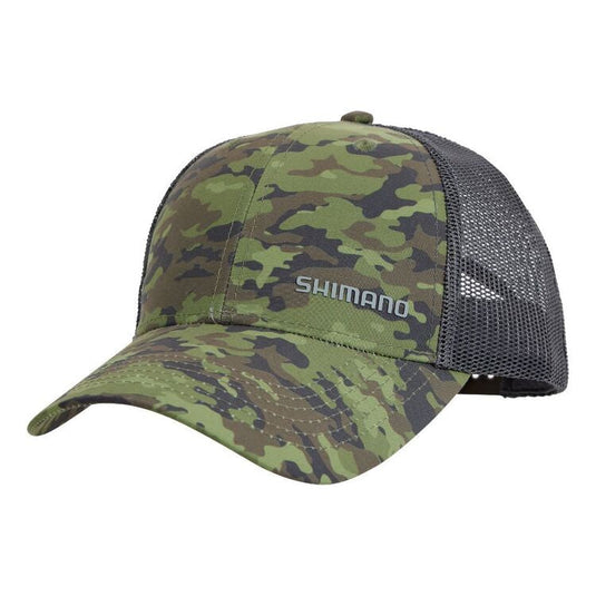 SHIMANO Trucker Caps [COL:Moss Camo]