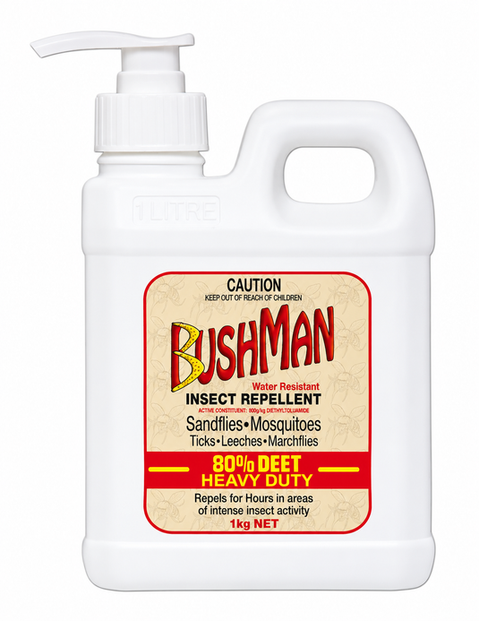 Bushman 1kg Gel Pump Repellent [TYP:Ultra Gel]