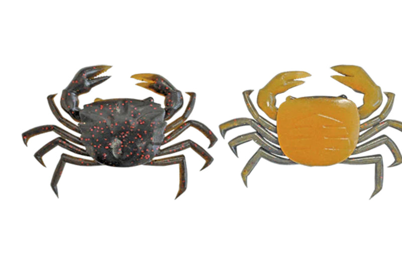 Load image into Gallery viewer, Strike Pro Finesse Crab (6 Pack) [COL:Black Crab UV]
