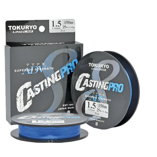 Tokuryo Casting Pro Blue 300m [LIN:25lb]