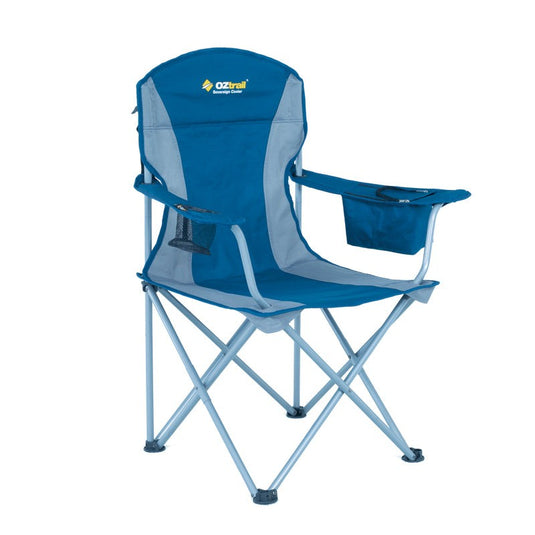 OZtrail Sovereign Cooler Arm Chair - Blue