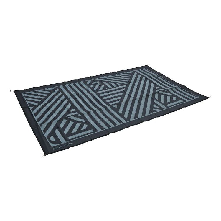 Load image into Gallery viewer, Companion Recycled Ground Mat Black/Grey 4m x 2.4m 
