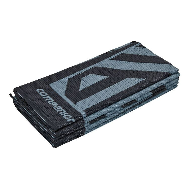 Load image into Gallery viewer, Companion Recycled Ground Mat Black/Grey 4m x 2.4m 
