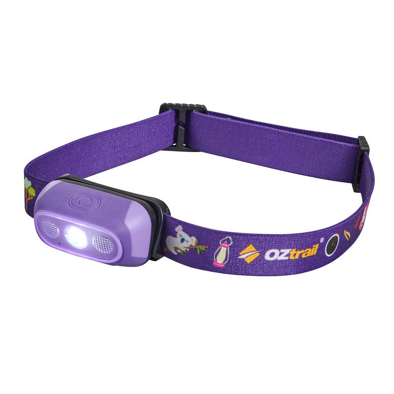 Load image into Gallery viewer, Oztrail 80L Lumos Twinkle Kids Headlamp - [COL:Purple]

