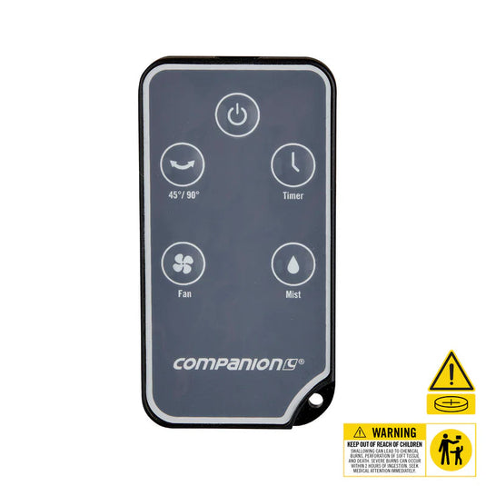 Companion Aerobreeze Pro Mist 25cm Oscillating Misting Fan Default Title