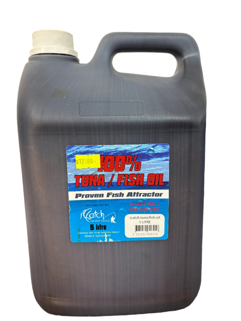 Load image into Gallery viewer, Icatch 100% Tuna Oil [SIZ:5 Ltr]

