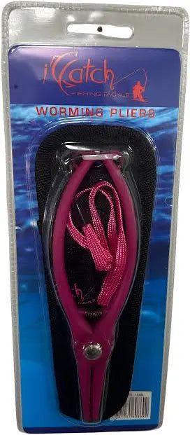 Icatch Worming Pliers [COL:Pink]