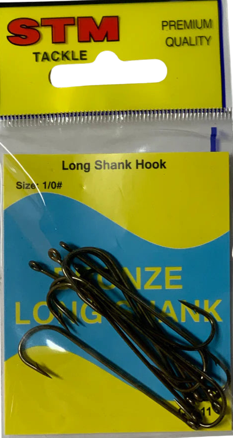 Load image into Gallery viewer, STM Bronze Long Shank Hooks - Small Pack [SIZ:1]
