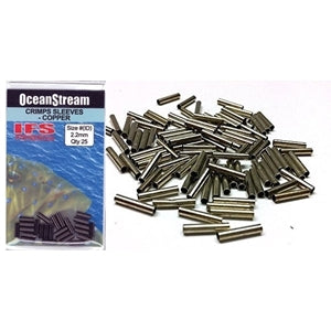 Ocean Stream Crimp Sleeves Copper [SIZ:1.2mm]