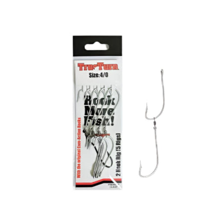 Tru-Turn 2 Hook Swivel Gangs [SIZ:2/0]
