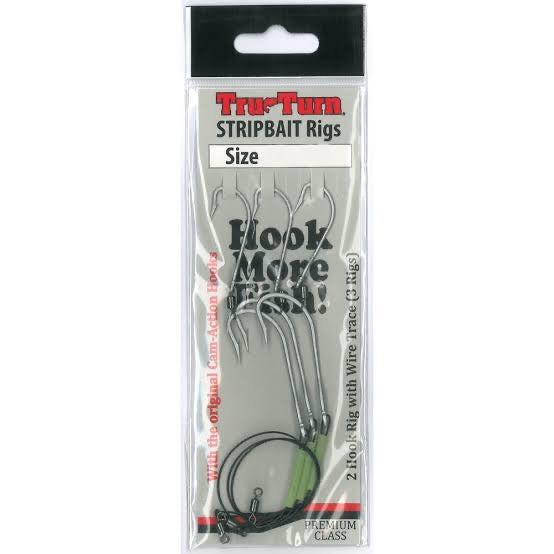 Load image into Gallery viewer, Tru-Turn Strip Bait Rig [SIZ:5/0- 2/0 60lb Trace]
