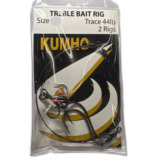 Kumho Treble Bait Rig (2 Rigs) [SIZ:5/0]
