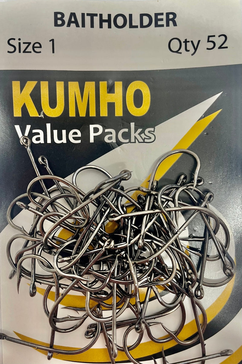Load image into Gallery viewer, Kumho Baitholder Hooks - Value Pack [SIZ:5/0]
