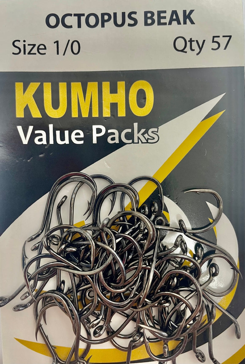 Load image into Gallery viewer, Kumho Octopus Beak Hooks - Value Pack [SIZ:7/0]
