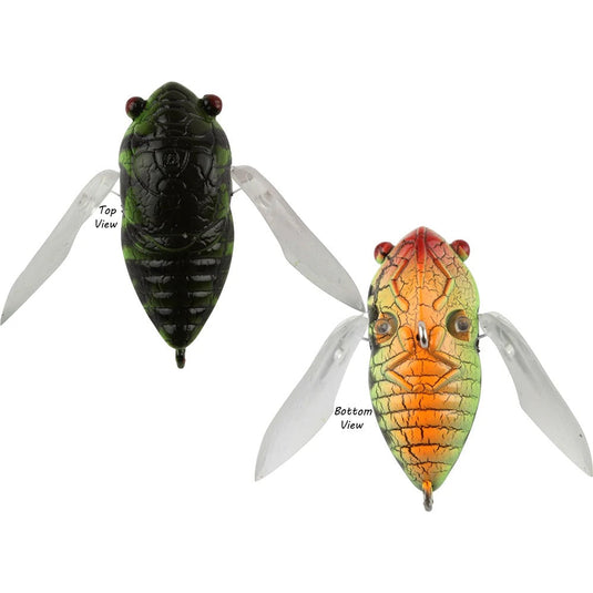 Atomic Hardz Cicada 35 [COL:Snake Green Tiger]