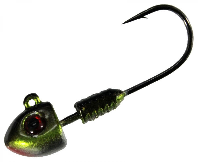Load image into Gallery viewer, TT Demonz Jig Heads [SIZ:3/0 COL:Green WEI:1/4]
