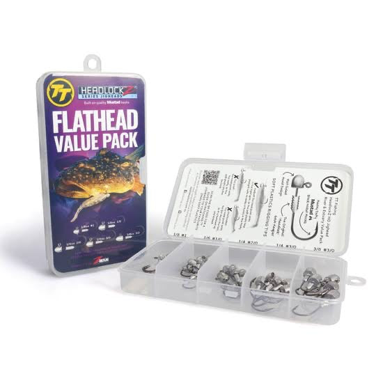 Load image into Gallery viewer, TT Jig Head Packs [TIT:Headlock Flathead]
