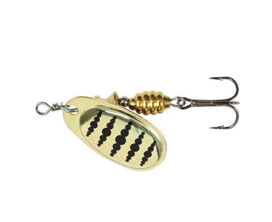 TT Spintrex Size 2 (4.3g) [COL:Gold Black Dots]