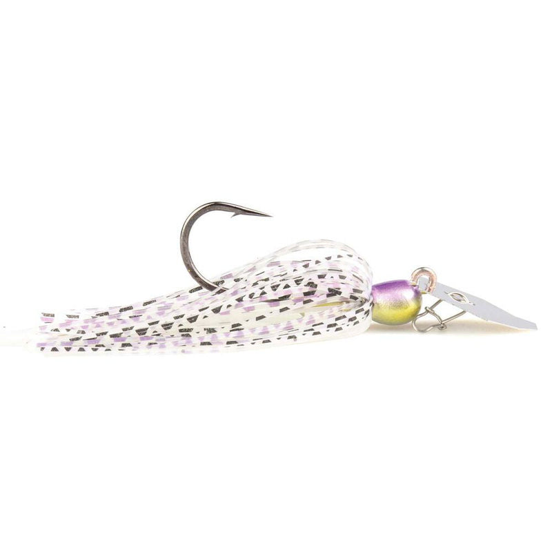 Load image into Gallery viewer, Zman Chatter Bait Mini Max Compact Bladed Jig 1/2 oz [COL:Purple Glimmer]
