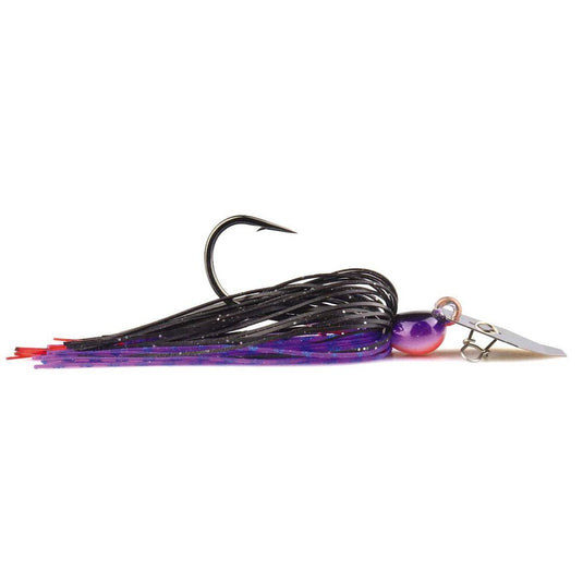 Zman Chatter Bait Mini Max Compact Bladed Jig 1/2 oz [COL:Purple Nightmare]