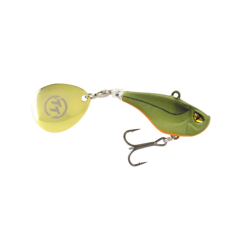 Load image into Gallery viewer, TT Flashpoint + Metal Tail Spinner 33mm 9g [COL:Matte Olive]
