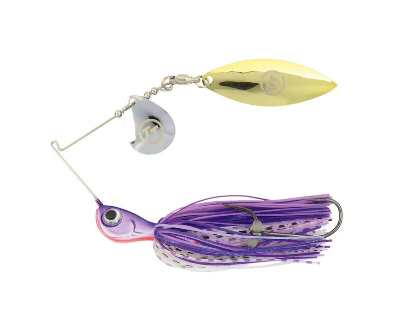 Load image into Gallery viewer, TT Vortex + Compact Spinnerbait 1/2 oz [COL:Purple Mauve]
