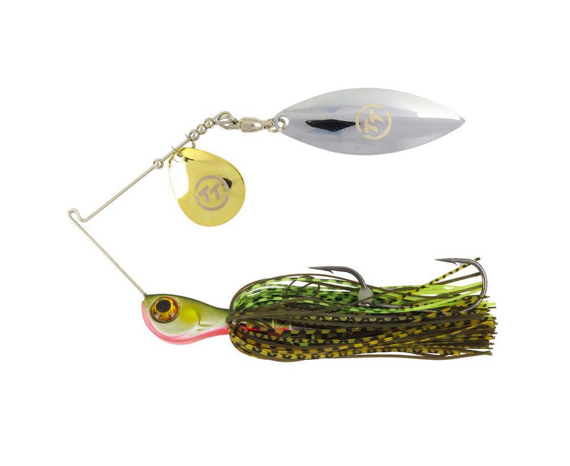 Load image into Gallery viewer, TT Vortex + Compact Spinnerbait 1/2 oz [COL:Nightmare]
