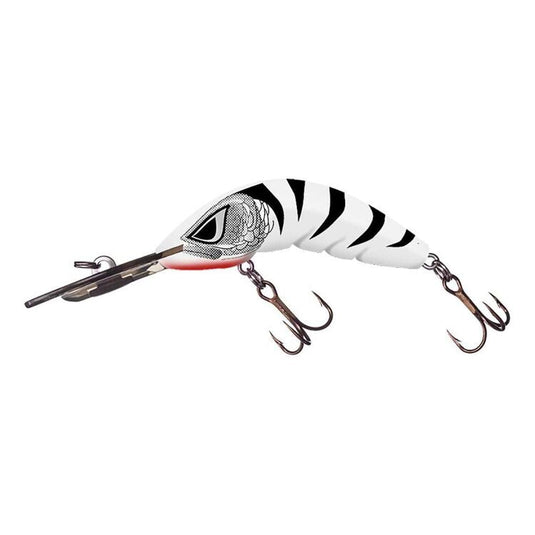 Predatek Boomerang 80mm Deep Hardbody Lure [COL:Zebra]