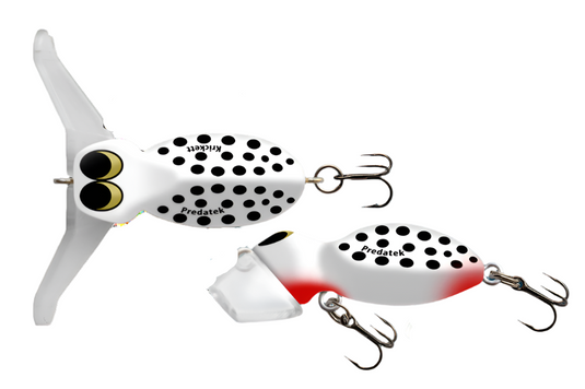 Predatek K45 Krickett Vibrant Surface Paddler (Clear Bib) [COL:Ghost Bug]