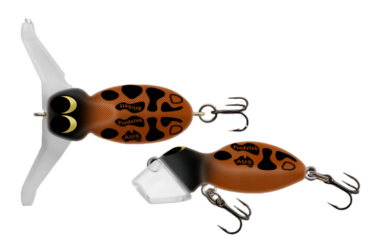 Predatek K45 Krickett Vibrant Surface Paddler (Clear Bib) [COL:Bronze Bug]