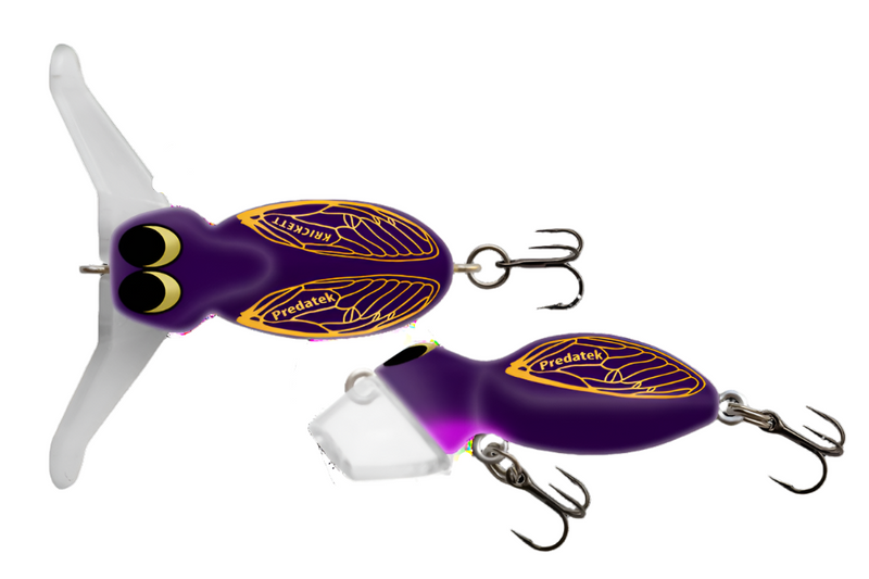 Load image into Gallery viewer, Predatek K45 Krickett Vibrant Surface Paddler (Clear Bib) [COL:Deep Purple]
