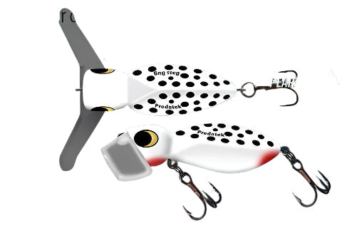 Load image into Gallery viewer, Predatek Bass Bug 60mm Surface Lure [COL:Ghost Bug]
