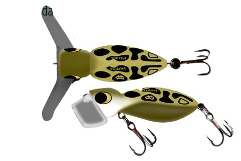 Predatek Bass Bug 60mm Surface Lure [COL:Bush Bug]