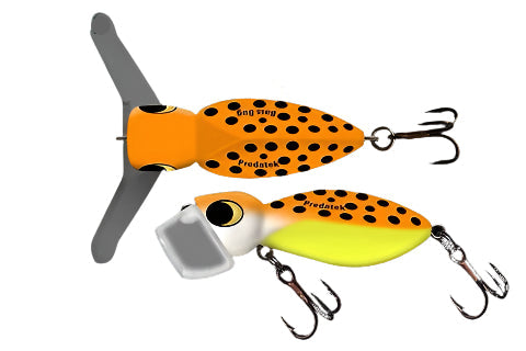 Load image into Gallery viewer, Predatek Bass Bug 60mm Surface Lure [COL:Lady Bug]
