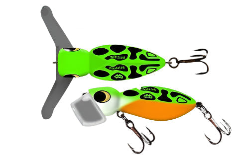 Predatek Bass Bug 60mm Surface Lure [COL:Mango Frog]