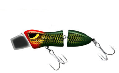 Predatek Raptor 100 Surface Lure (Clear Bib) [COL:Terminator]