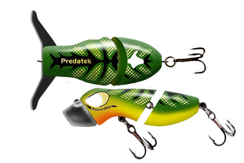 Predatek Moon Raker 65mm Surface Lure [COL:Aussie Gold]