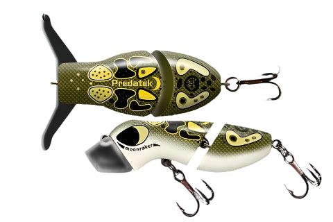 Predatek Moon Raker 65mm Surface Lure [COL:Mulga Frog]