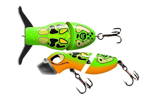 Predatek Moon Raker 65mm Surface Lure [COL:Tropical Frog]