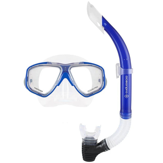 Ocean Pro Eclipse Oasis Mask/Snorkel Carry Bag [COL:Blue]
