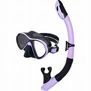 Ocean Pro Jurien Mask Snorkel Set Junior [COL:Lilac/Black]