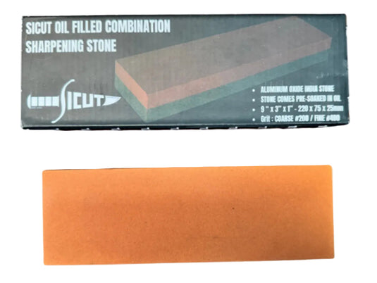 Sicut Oil Filled Sharpening Stone [SIZ:9"]