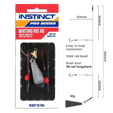 Instinct Pro Series Whiting Rig [SIZ:4]